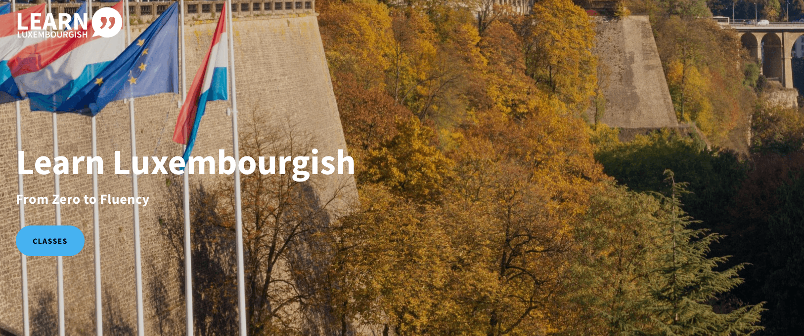 website Learn Luxembourgish